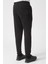 São Paulo 2424 Pamuklu Likralı Slim Fit Eşofman Altı Siyah 4