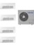 Windfree Multi Tek Yön Kaset 1+4 Sistem (AJ100TXJ5KH-EA) 9+9+9+9 Btu Iç ,10 Kw Dış 1