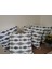 ✨ 4 ADET KIRLENT KILIFI - ATHIRA DALGALI DESEN PUNCH KUMAŞ ✨ 1