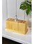 Bambu 4 Parça Banyo Seti Sabunluk Diş Fırçalık Pamukluk Seti C-1-1-18 2