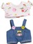 Mini 6 Inç Oyuncak Giysileri Kız Pantolon Yaş 5-7 8-10 Im Için Kıyafetler (Yurt Dışından) 2