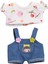 Mini 6 Inç Oyuncak Giysileri Kız Pantolon Yaş 5-7 8-10 Im Için Kıyafetler (Yurt Dışından) 4