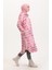 Etnik Desen Düğmeli Kap 0556-03 Pembe 2