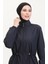 Fermuarlı Tesettür Mayo 9002-04 Lacivert 3
