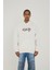 Kapüşonlu Authentic Baskı Oversize Erkek Sweatshirt 2
