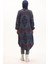 Etnik Desen Düğmeli Kap 0556-06 Saks 5