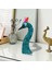 Kuşu Heykeli Heykel Dekoratif Kitaplık, Dolap, Yeşil (Yurt Dışından) 5