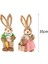 Tavşan 35 cm Giysili Paskalya I Dekor Tavşanı (Yurt Dışından) 4
