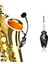 Kımafun Wıreless Saksafon ve Trompet Mikrofonu KM-U307-1 2