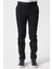 Salvador P1039 Zümrüt Likralı Pamuklu Slim Fit Chino Pantolon Siyah 1