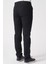 São Paulo P1033 Slim Fit Leo Likralı Pamuklu Tencel Pantolon Siyah 4