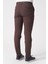 Rio De Janeiro P1034 Mars 4320 Pamuklu Slim Fit Chino Pantolo Kahve 4