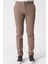 Salvador P1039 Zümrüt Likralı Pamuklu Slim Fit Chino Pantolon Camel 2