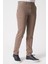 Salvador P1039 Zümrüt Likralı Pamuklu Slim Fit Chino Pantolon Camel 3