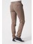 Salvador P1039 Zümrüt Likralı Pamuklu Slim Fit Chino Pantolon Camel 4