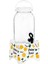 3 Lt Standlı Cam Sebil - Limon Desen 1