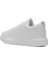 Günlük Erkek Sneaker Casual Kalın Yüksek Queen Taban Oval Burun Bant Detaylı Spor Ayakkabı 109 3