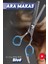 Usturalı Titanium Blue Saç Kesim Makas Seti QU515SET 5