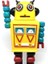 Byogalo® Decotown Nostaljik Sevimli Uzaylı Robot Şeklinde Figür Biblo 4