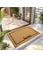 Paspas Siyah Home Çerçeve Desenli Kapı Önü Paspası 40 x 60 cm 1