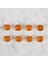 Crafts Turuncu 8 Li Düğme - 241 2