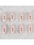 Crafts Pudra Pembe 8 Li Çoban Düğmesi - 70 2