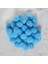 Crafts 2 cm 100 Adet Mavi Ponpon 2