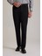 Erkek Siyah Slim Fit Yan Cepli Kanvas Pantolon 3