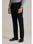 Erkek Siyah Slim Fit Yan Cepli Kanvas Pantolon 4