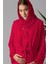 Vişne Tesettürlü Sabahlıklı Hamile Lohusa Pijama Takımı 1
