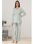 Yeşil Hamile Lohusa Pijama Takımı 1
