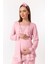 Pembe Hamile Lohusa Pijama Takımı 2