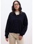 Yumuşak Dokulu Oversize Triko Hırka Siyah 4