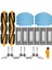 Debot Ozmo T8+/t8 /t8 Max/n8 Plus/n8 Pro Ana Yan Fırça Filtresi Paspas Bezi Parçaları ile Uyumludur (Yurt Dışından) 1