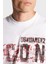 Baskılı Pamuk Regular Fit Bisiklet Yaka T Shirt Erkek T Shirt S79GC0084 S23009 100 3