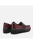 01AYH294670A178 Bordo Kadın Loafer 4