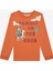 Uzun Kollu Erkek Çocuk Cowboy 2li Çok Renkli Pijama Takımı 3
