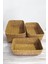 Hasır 3’lü Düzenleyici Dekoratif Sepet Organizer Dikdörtgen PNL-PH39 C-1-1-100 1
