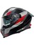 Sw 865 Titan Black White Red Güneş Vizörlü Full Face Motosiklet Kaskı - L 1