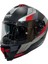 Sw 865 Titan Black White Red Güneş Vizörlü Full Face Motosiklet Kaskı - L 2