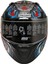 -801 Snake Kapalı Kask (Myth Blue) 2