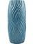 Nordic Vase Islak Çiçekli Saksı Çağdaş Sağlam ve Cilalı, Dokusu Bakımı Kolay, Mavi (Yurt Dışından) 1