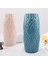 Nordic Vase Islak Çiçekli Saksı Çağdaş Sağlam ve Cilalı, Dokusu Bakımı Kolay, Mavi (Yurt Dışından) 2