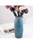 Nordic Vase Islak Çiçekli Saksı Çağdaş Sağlam ve Cilalı, Dokusu Bakımı Kolay, Mavi (Yurt Dışından) 5