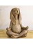 Yoga Pozu Reçine Bahçe Heykeli Süsleme Bahçe Sanatı Açık Hava Iç Mekan Dekorasyonu Ev (Yurt Dışından) 3