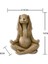 Yoga Pozu Reçine Bahçe Heykeli Süsleme Bahçe Sanatı Açık Hava Iç Mekan Dekorasyonu Ev (Yurt Dışından) 4