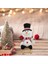 Kar Adamı Oyuncak Karikatür Minyatür Kızak Üzerindeki Kar Adamı Bebek Yumuşak Noel Oyuncak Parti Malzemeleri Tatil Için Koleksiyonluk Bebekler (Yurt Dışından) 5