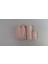 Ap Bambu Bornozlu Aıle Setı Blush-Ekru - Aıle Setı 4