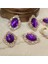 10 Kristal Şon Süslemeler Dekorasyonlar 30X25MM (Yurt Dışından) 3