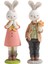 2 Paskalya Çift Tavşan Figürleri Oturma Odası Için Paskalya Dekoru A (Yurt Dışından) 1